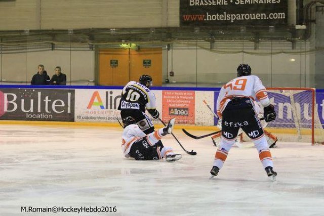 Photo hockey match Rouen - Epinal  le 24/01/2016