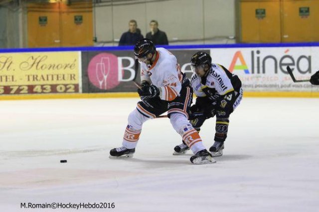 Photo hockey match Rouen - Epinal  le 24/01/2016