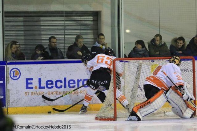 Photo hockey match Rouen - Epinal  le 24/01/2016
