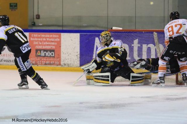 Photo hockey match Rouen - Epinal  le 24/01/2016