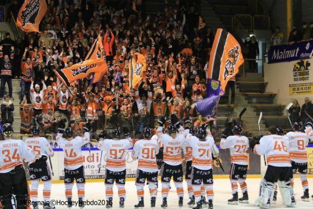 Photo hockey match Rouen - Epinal  le 24/01/2016