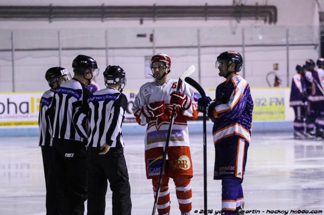 Photo hockey match Clermont-Ferrand - Valence le 23/01/2016