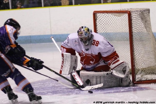 Photo hockey match Clermont-Ferrand - Valence le 23/01/2016