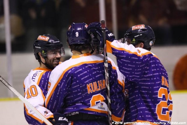 Photo hockey match Clermont-Ferrand - Valence le 23/01/2016