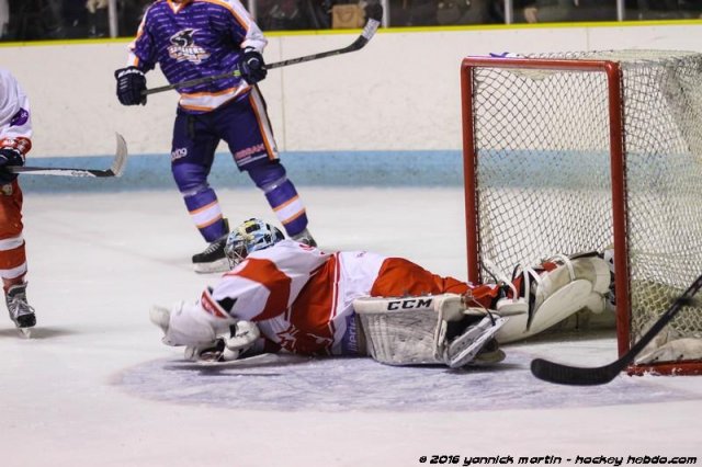 Photo hockey match Clermont-Ferrand - Valence le 23/01/2016