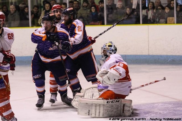 Photo hockey match Clermont-Ferrand - Valence le 23/01/2016