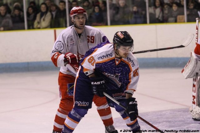 Photo hockey match Clermont-Ferrand - Valence le 23/01/2016