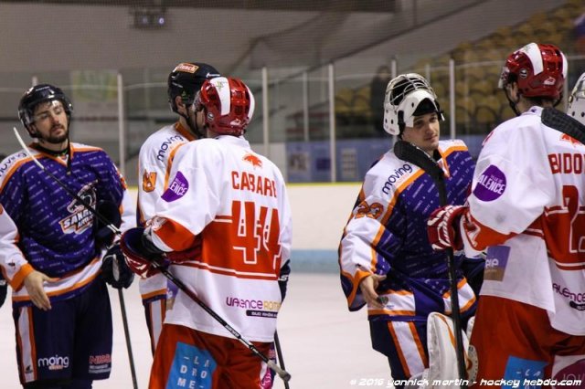 Photo hockey match Clermont-Ferrand - Valence le 23/01/2016