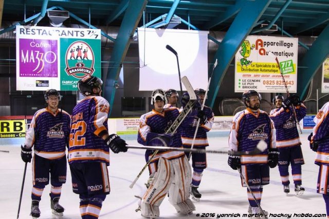 Photo hockey match Clermont-Ferrand - Valence le 23/01/2016