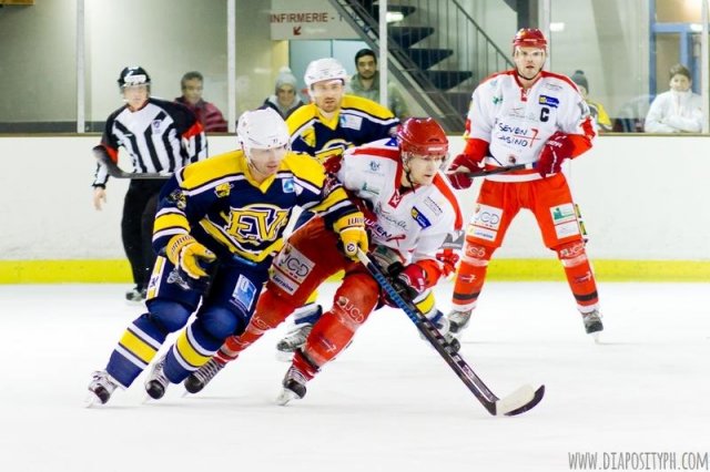 Photo hockey match Evry / Viry - Amnéville le 23/01/2016