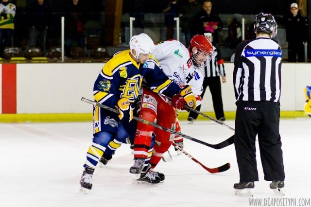 Photo hockey match Evry / Viry - Amnéville le 23/01/2016