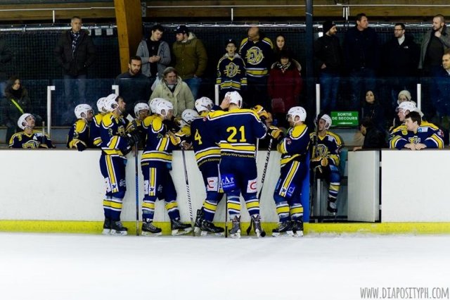 Photo hockey match Evry / Viry - Amnéville le 23/01/2016