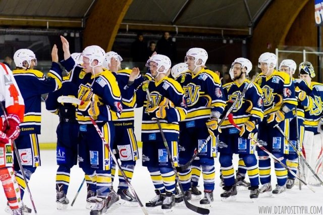 Photo hockey match Evry / Viry - Amnéville le 23/01/2016