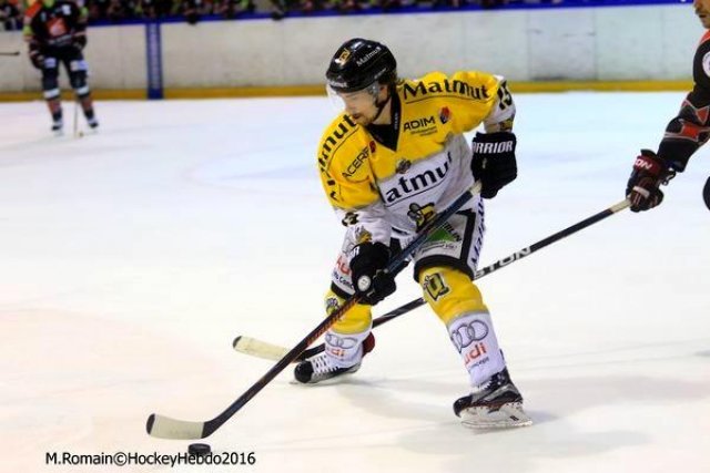 Photo hockey match Rouen - Amiens  le 26/01/2016