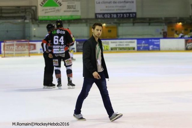 Photo hockey match Rouen - Amiens  le 26/01/2016