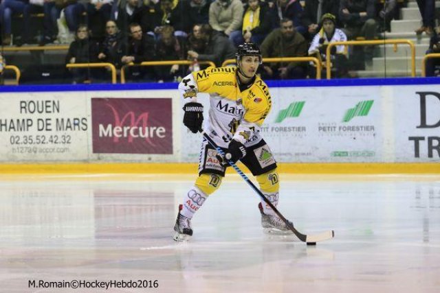 Photo hockey match Rouen - Amiens  le 26/01/2016