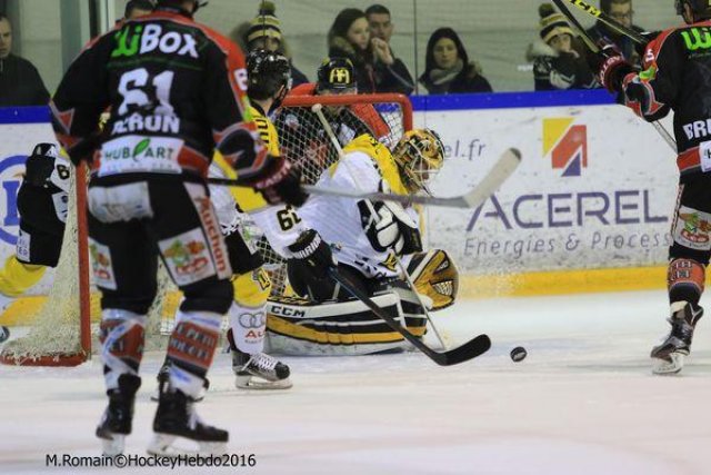 Photo hockey match Rouen - Amiens  le 26/01/2016