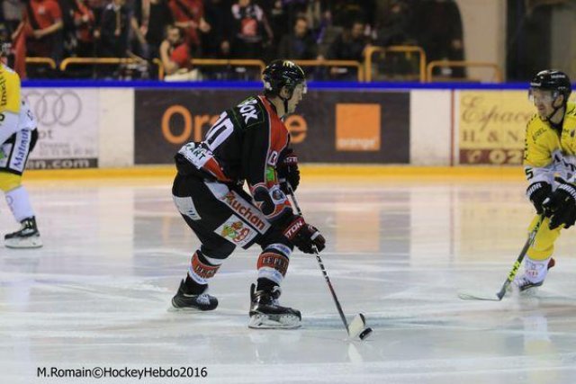 Photo hockey match Rouen - Amiens  le 26/01/2016