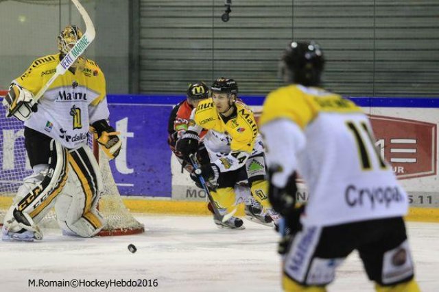 Photo hockey match Rouen - Amiens  le 26/01/2016