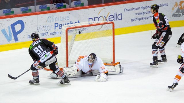 Photo hockey match Amiens  - Epinal  le 23/01/2016