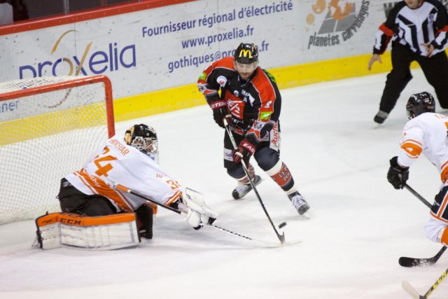 Photo hockey match Amiens  - Epinal  le 23/01/2016