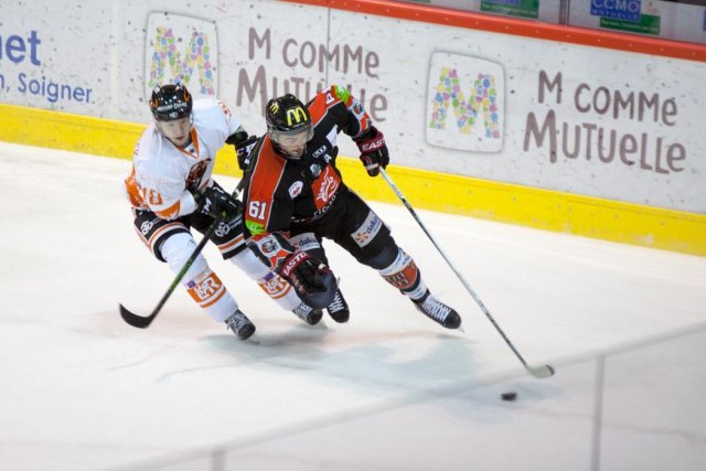 Photo hockey match Amiens  - Epinal  le 23/01/2016