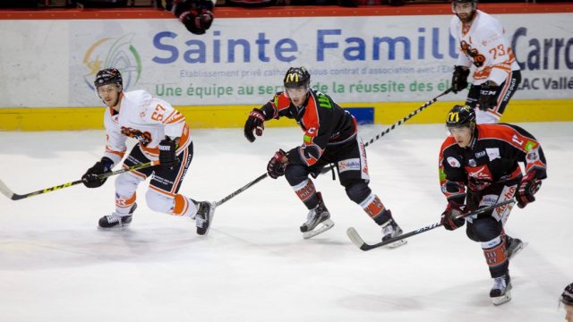 Photo hockey match Amiens  - Epinal  le 23/01/2016