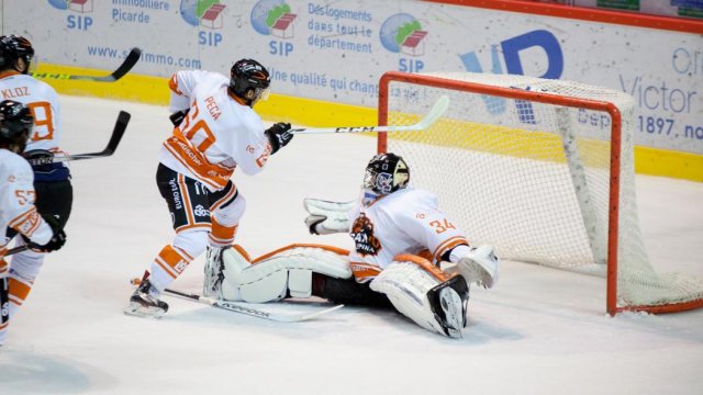 Photo hockey match Amiens  - Epinal  le 23/01/2016