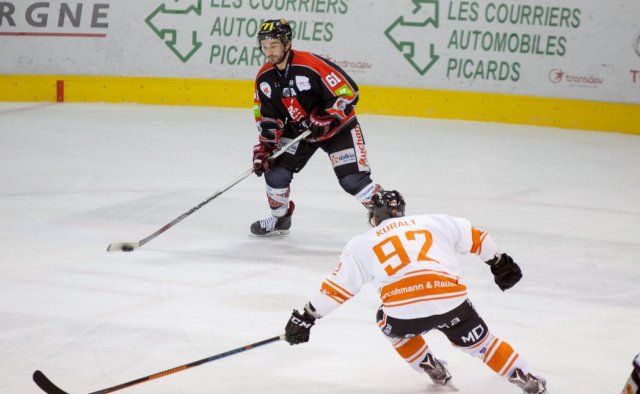 Photo hockey match Amiens  - Epinal  le 23/01/2016