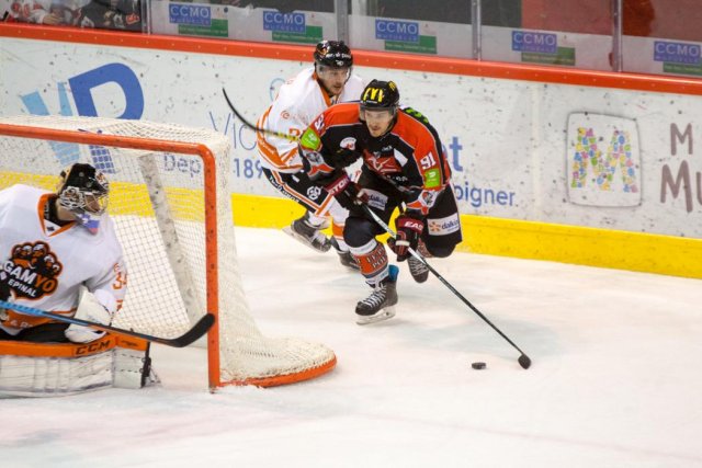 Photo hockey match Amiens  - Epinal  le 23/01/2016