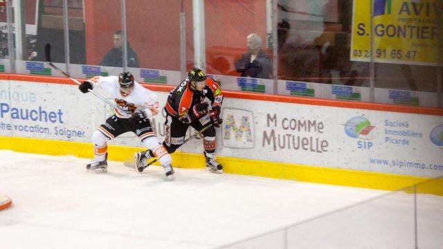 Photo hockey match Amiens  - Epinal  le 23/01/2016