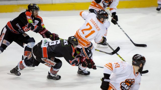 Photo hockey match Amiens  - Epinal  le 23/01/2016