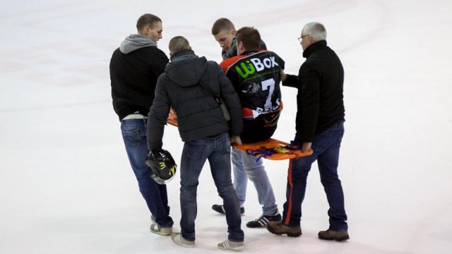 Photo hockey match Amiens  - Epinal  le 23/01/2016