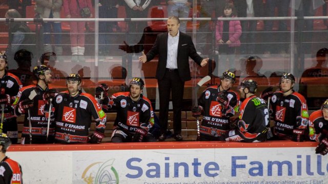 Photo hockey match Amiens  - Epinal  le 23/01/2016