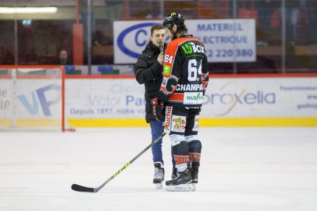 Photo hockey match Amiens  - Epinal  le 23/01/2016