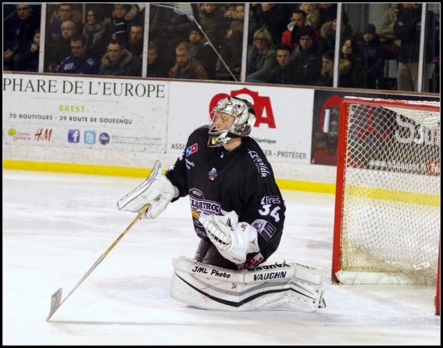 Photo hockey match Brest  - Bordeaux le 23/01/2016