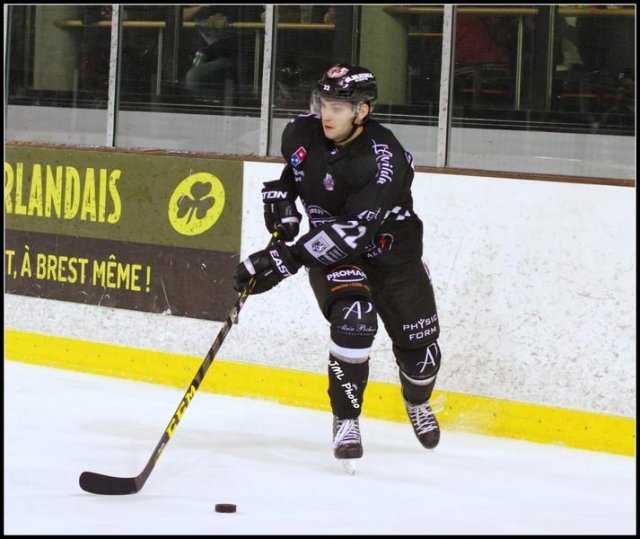 Photo hockey match Brest  - Bordeaux le 23/01/2016