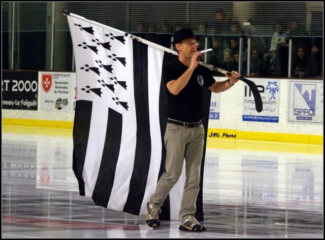 Photo hockey match Brest  - Bordeaux le 23/01/2016