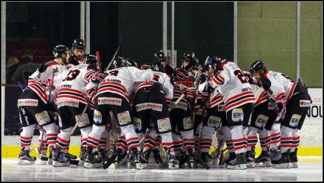 Photo hockey match Brest  - Bordeaux le 23/01/2016