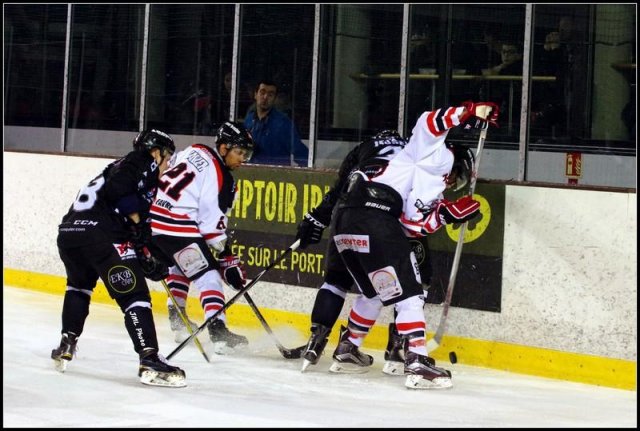 Photo hockey match Brest  - Bordeaux le 23/01/2016