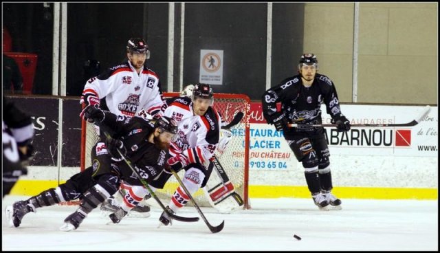 Photo hockey match Brest  - Bordeaux le 23/01/2016