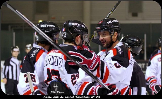 Photo hockey match Brest  - Bordeaux le 23/01/2016