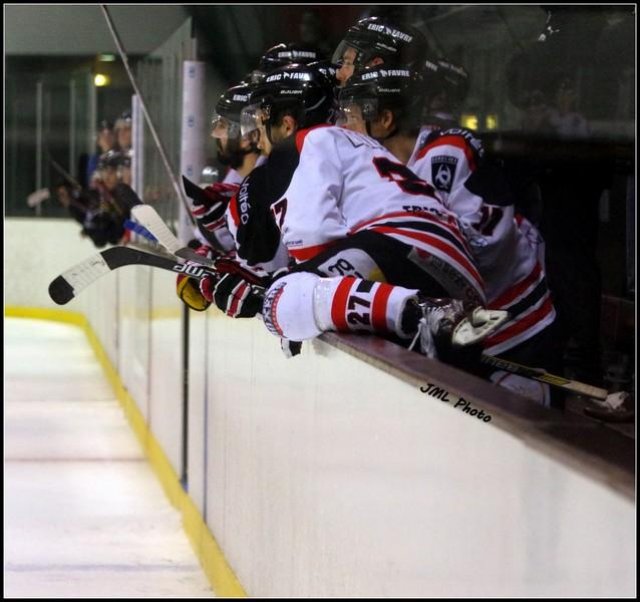Photo hockey match Brest  - Bordeaux le 23/01/2016