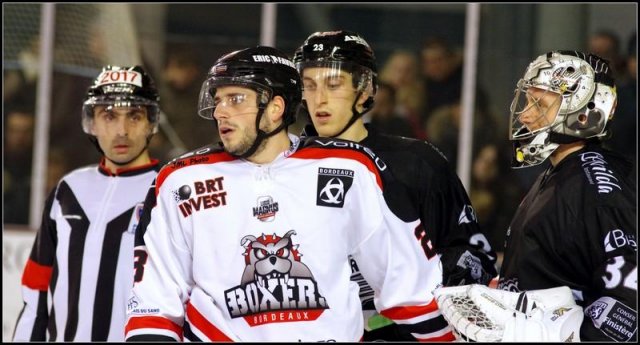 Photo hockey match Brest  - Bordeaux le 23/01/2016
