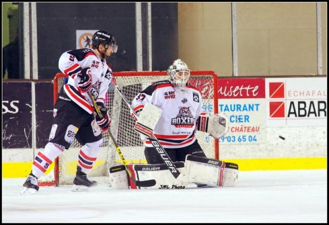 Photo hockey match Brest  - Bordeaux le 23/01/2016