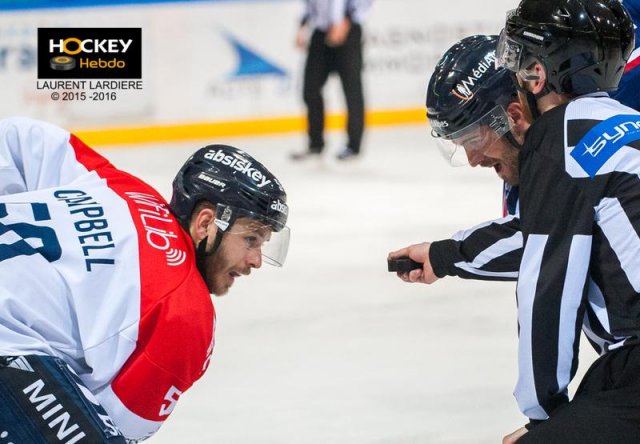Photo hockey match Grenoble  - Angers  le 29/01/2016