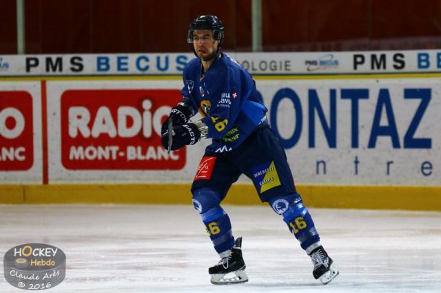 Photo hockey match Chamonix  - Strasbourg  le 29/01/2016