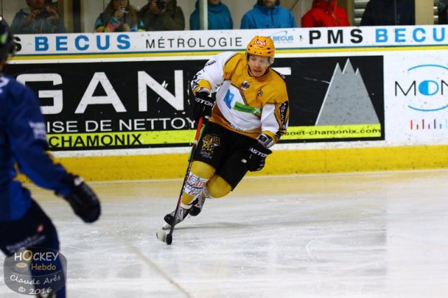 Photo hockey match Chamonix  - Strasbourg  le 29/01/2016