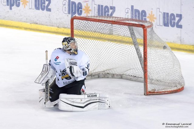 Photo hockey match Lyon - Brest  le 29/01/2016