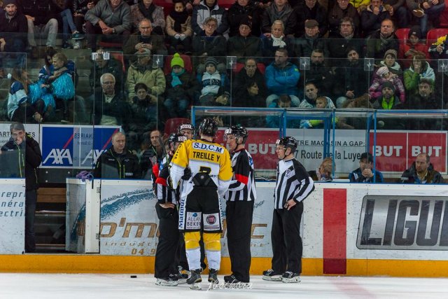 Photo hockey match Gap  - Rouen le 29/01/2016